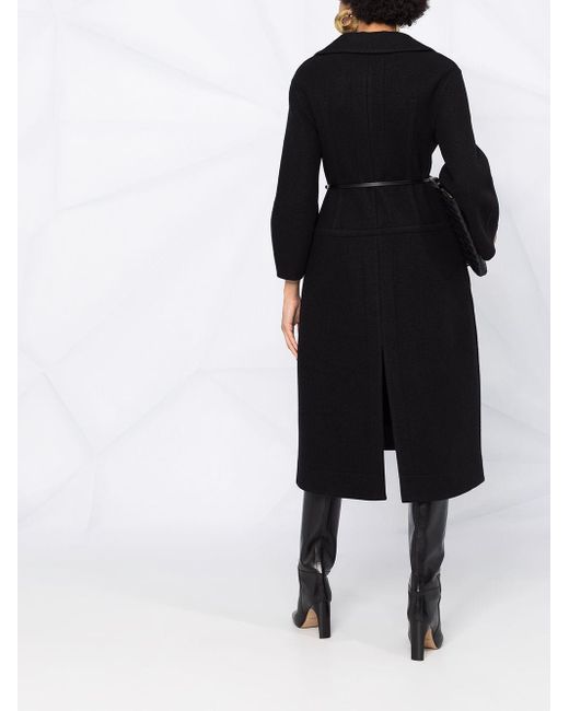 Black three quarter coat Clearance