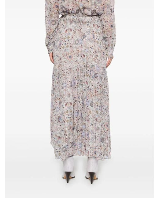 Falda larga Besma Isabel Marant de color White