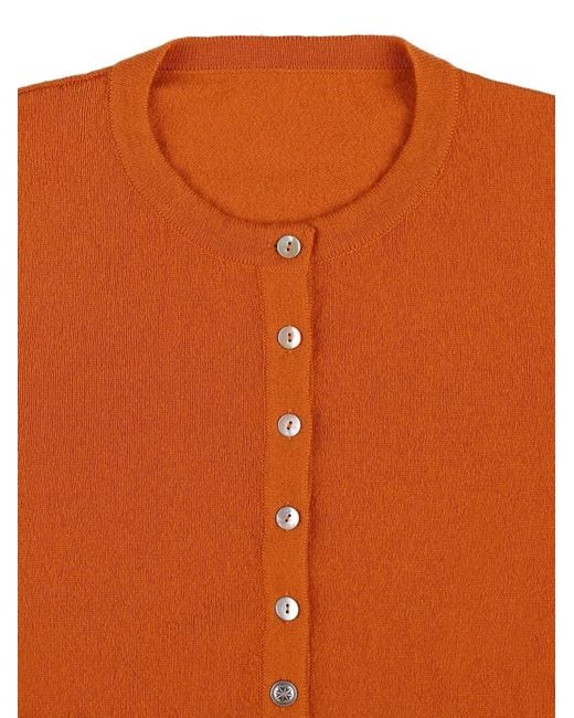 Fortela Orange Lou Cashmere Sweater