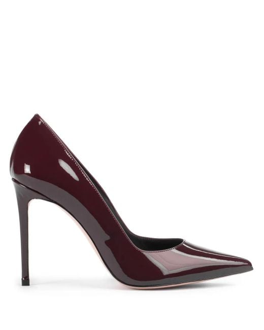 Le Silla Brown Eva 100Mm Patent-Leather Pumps