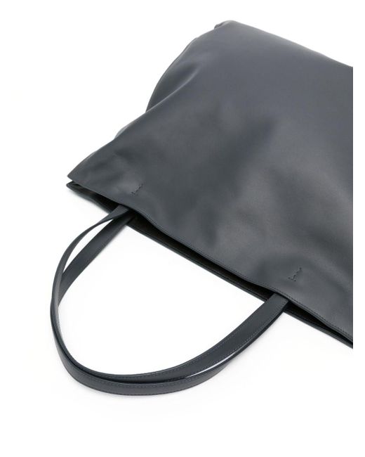 Maeden Black Yumi Leather Tote Bag