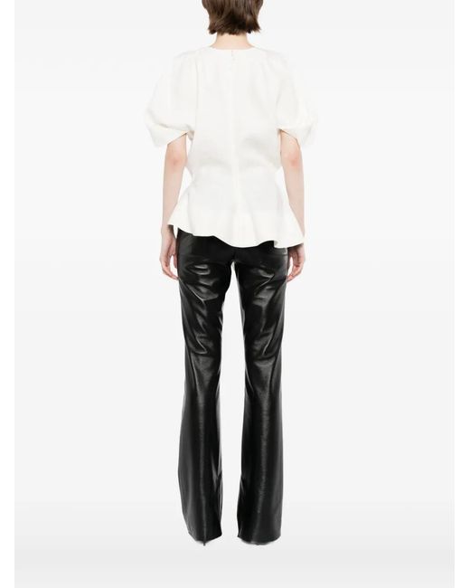 Khaite White Rumi Top