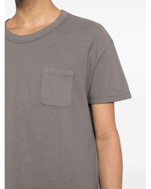 Visvim Gray Jumbo Cotton T-shirt for men