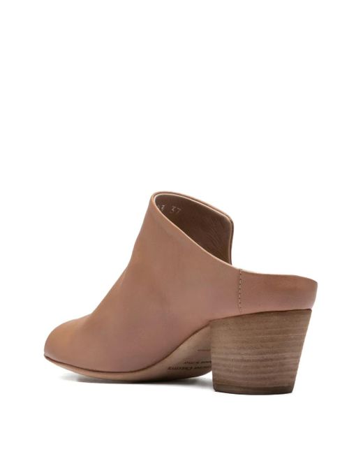 Officine Creative Brown Adele Open-Toe Mules