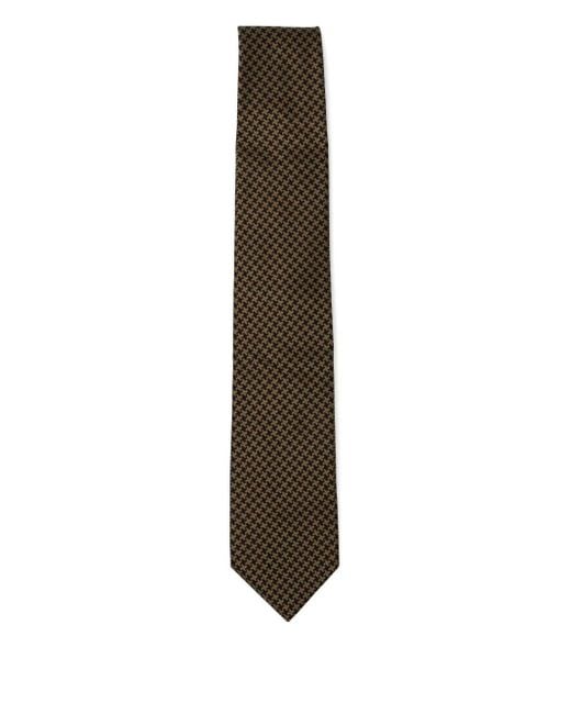 Tom Ford Natural Patterned-Jacquard Silk Tie for men