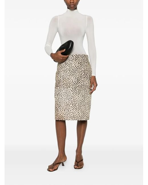 Wolford White Long-Sleeve Top