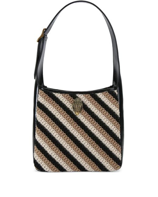 Bolso hobo Bond pequeño Kurt Geiger de color Black