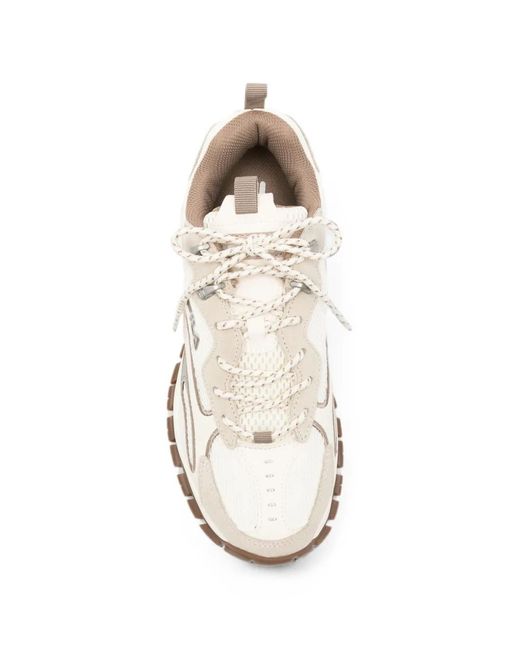 Fila White Ray Tracer Tr2 Lace-Up Sneakers for men