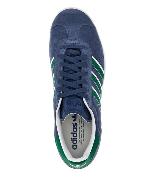 Adidas Blue Originals Gazelle Suede Sneakers for men