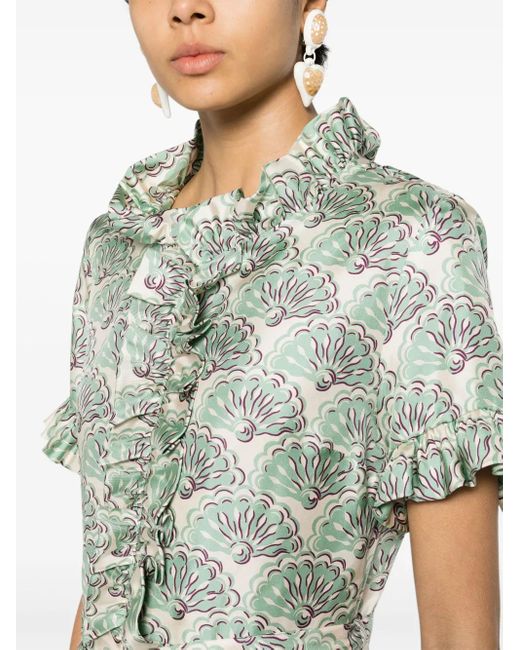 LaDoubleJ Green Long Dress
