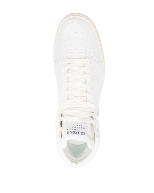Closed High-top Sneakers in het Wit voor heren | Lyst NL