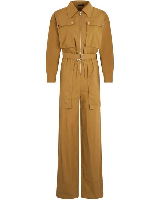 Liu Jo Natural Worker Jumpsuit