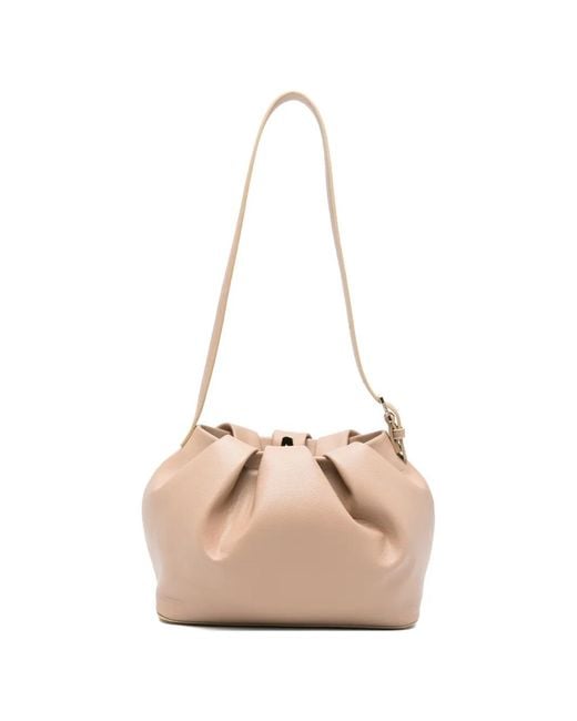 THEMOIRÈ Pink Sac À Bandoulière Athena À Fronces