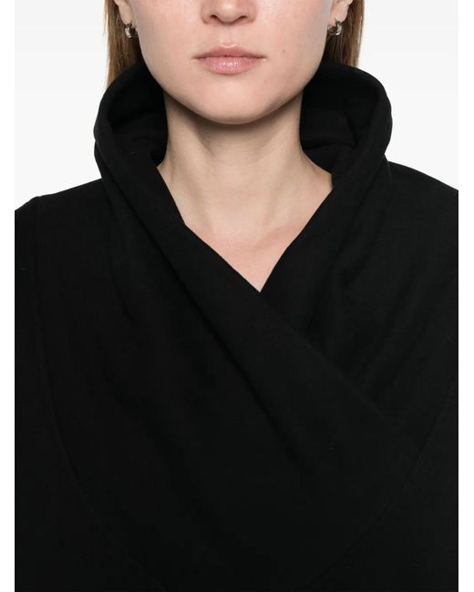 Saint Laurent Black Cotton Sweatshirt