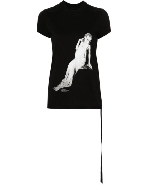 Rick Owens Black Small Level T-shirt