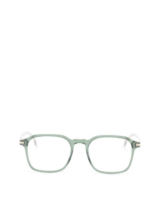 Boss Brille Mit Eckigem Gestell in White für Herren
