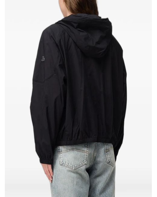 Moose Knuckles Black Veste À Plaque Logo