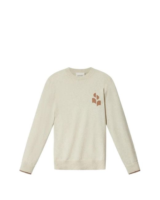 Isabel Marant White Antea Pullover for men