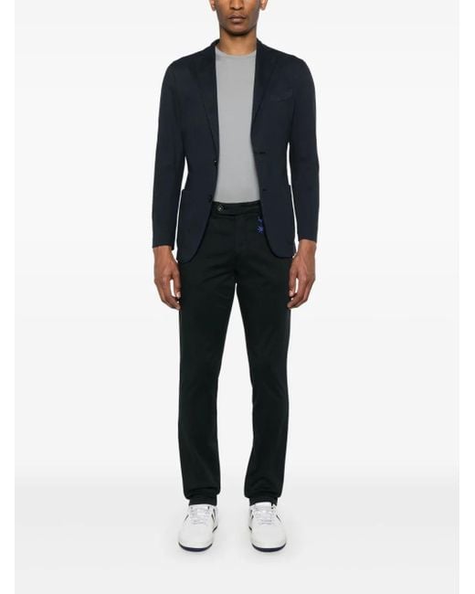 Roberto Collina Gray Cotton T-Shirt for men