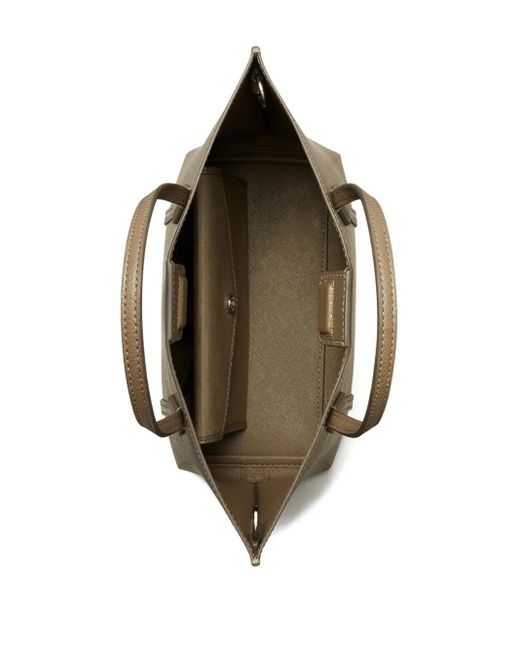 Tory Burch Natural Strukturierte Handtasche