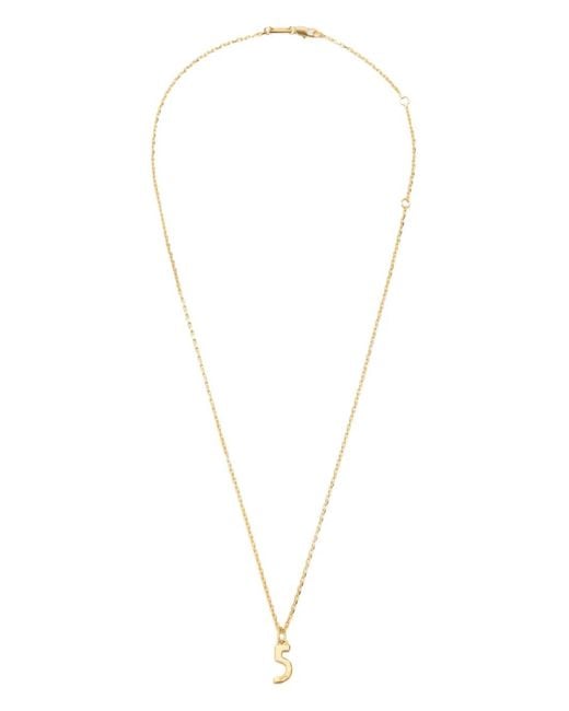 Collana Con Pendente di AMI in White