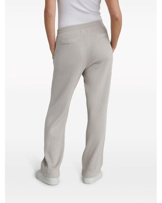 Pantaloni sportivi con coulisse di Brunello Cucinelli in Gray