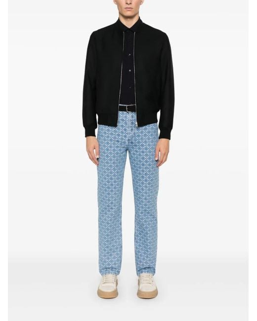 Sandro Black Zip-Up Jacket for men