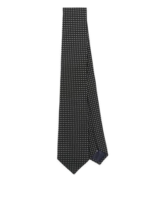 メンズ Tagliatore シルク ネクタイ White
