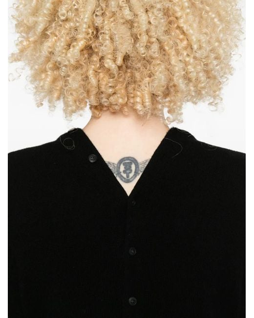 Cárdigan Con Botones Alexander Wang de color Black