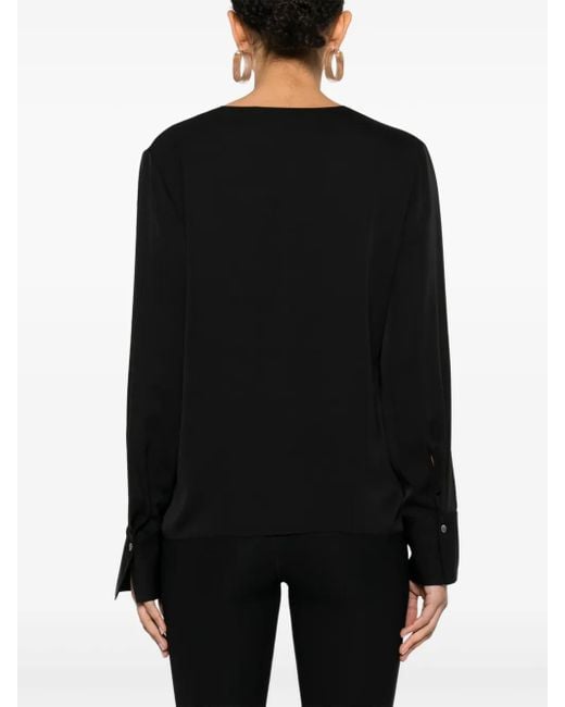 Theory Black Hidden Slit Bl.Moder Clothing