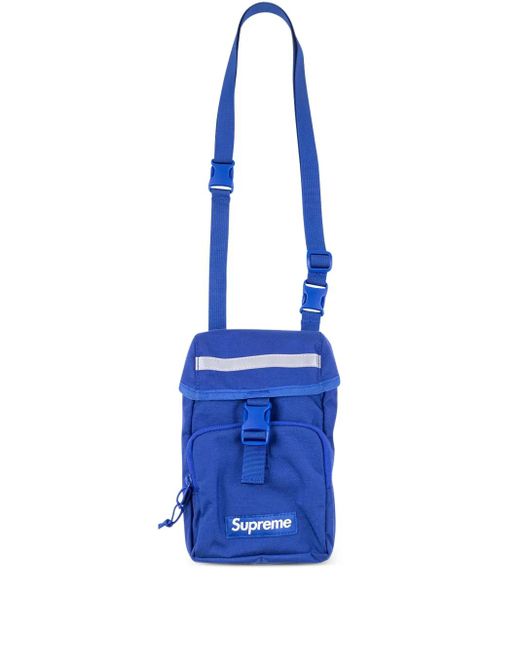 Supreme Kameratasche Mit Logo-Patch in Blue für Herren