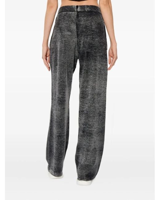 DIESEL Gray M-Honorine Drawstring-Fastening Track Pants
