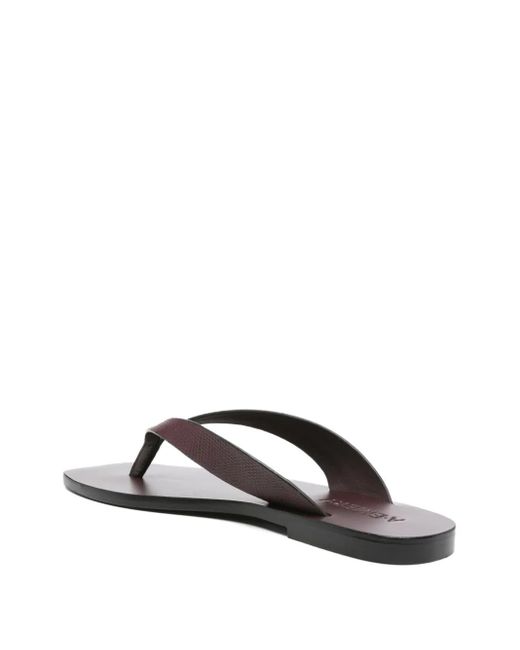 A.Emery Red Kinto Sandals