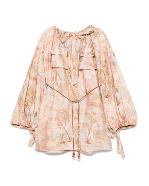 Zimmermann Natural Illuminate Minikleid