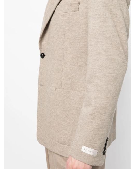 Lanvin Natural Virgin-Wool Blazer for men