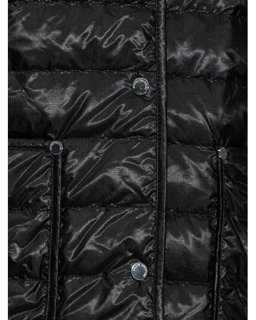 Moose Knuckles Black Transit Quilted Button-Fastening Jacket