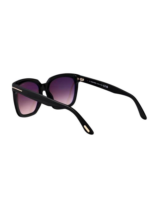 Tom Ford Brown Oversized-Frame Sunglasses