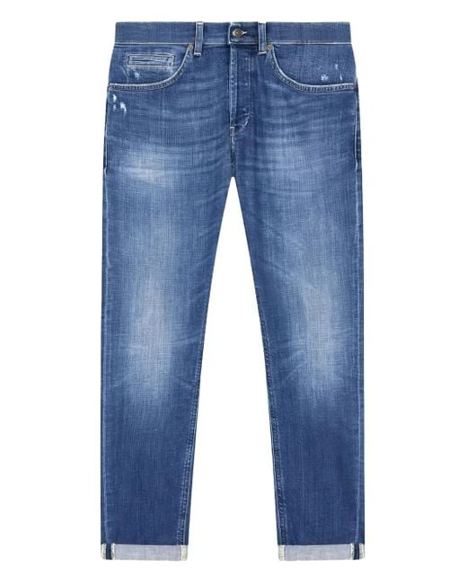 Dondup Blue Five-Pockets Jeans for men