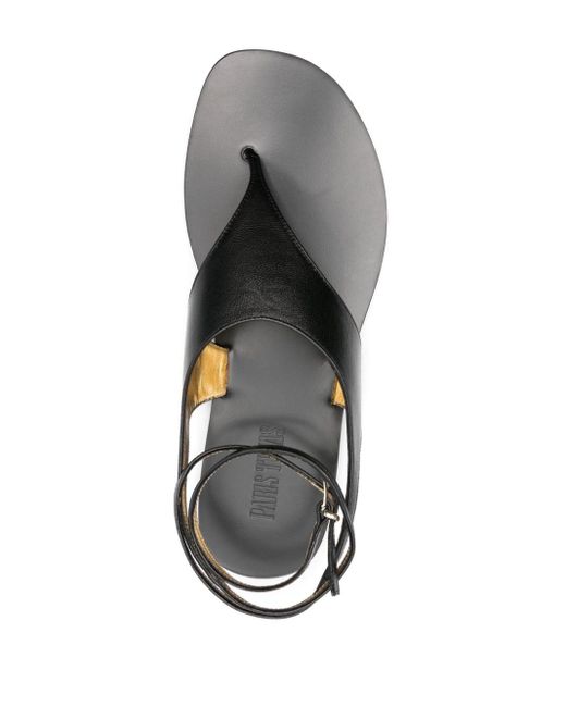 Paris Texas White Amalfi Leather Sandals