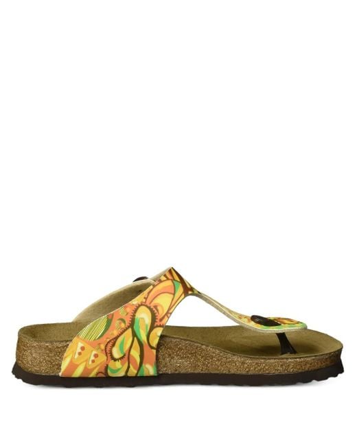 Birkenstock Gizeh Pap "yellow" サンダル