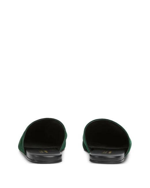 Gucci Green Horsebit Mules for men