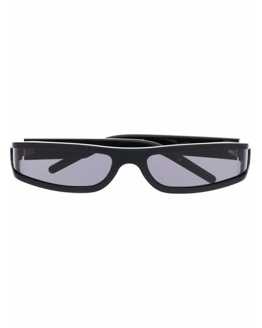 Rick Owens Black Fog Tinted Sunglasses
