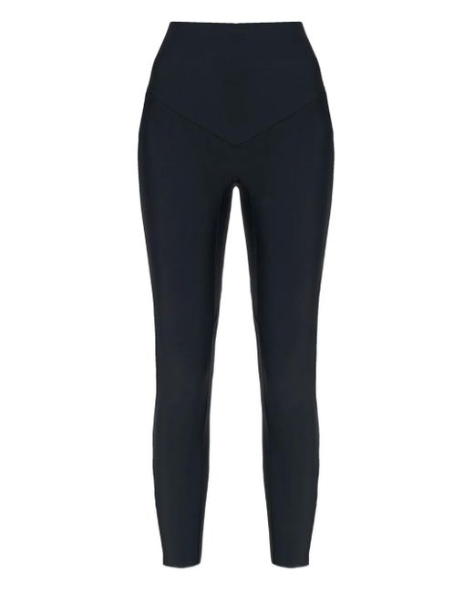 Rethinkit Studios Blue Leggings mit Kontrasteinsätzen