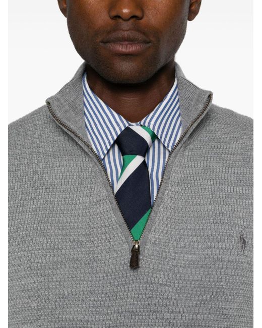 Ralph lauren waffle knit sweater deals