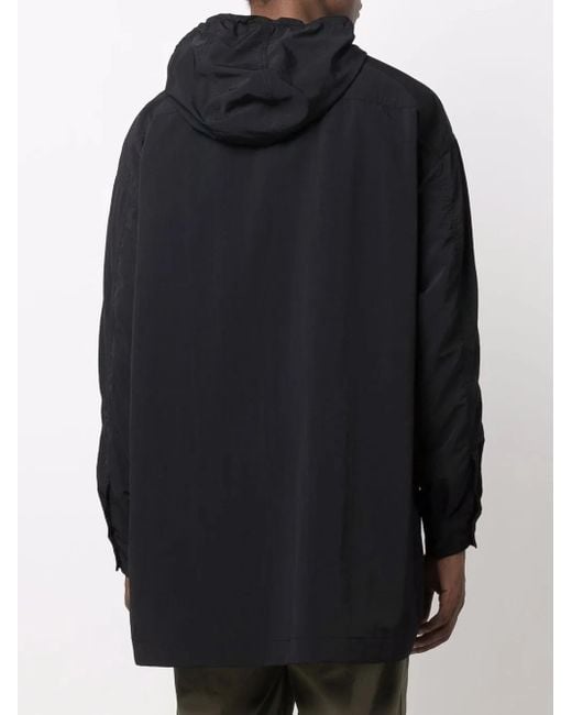 Jacquemus Black Zip-Sleeve Coat for men