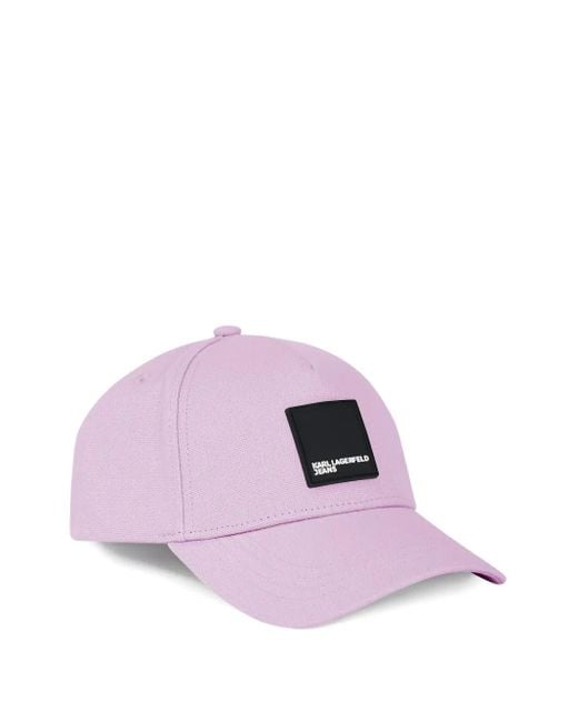 Karl Lagerfeld ロゴ キャップ Pink