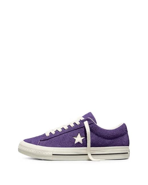 Converse Purple Baskets One Star 95