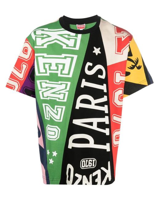 KENZO Green T-shirts And Polos for men