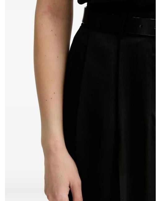 MICHAEL Michael Kors Black Pleated Trousers