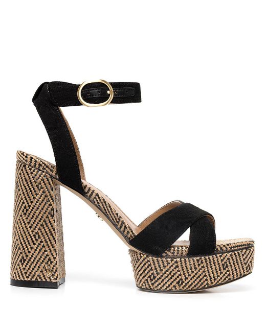 Sam Edelman Nolita 120mm Platform Sandals in Brown Lyst
